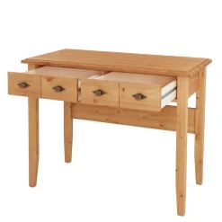 Kiefernholz Schreibtisch kompakt 102x53 cm - Piatra