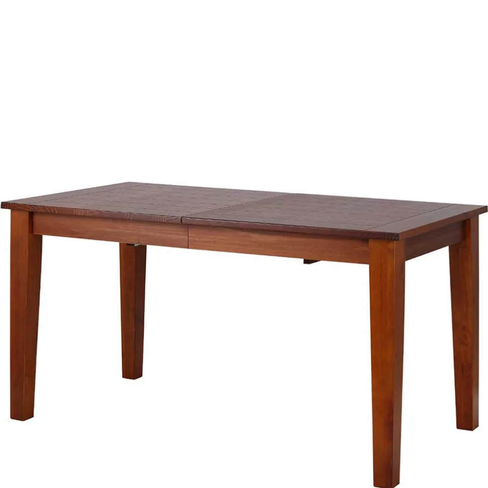 Kiefernholz Tisch in Braun lackiert - Marrone