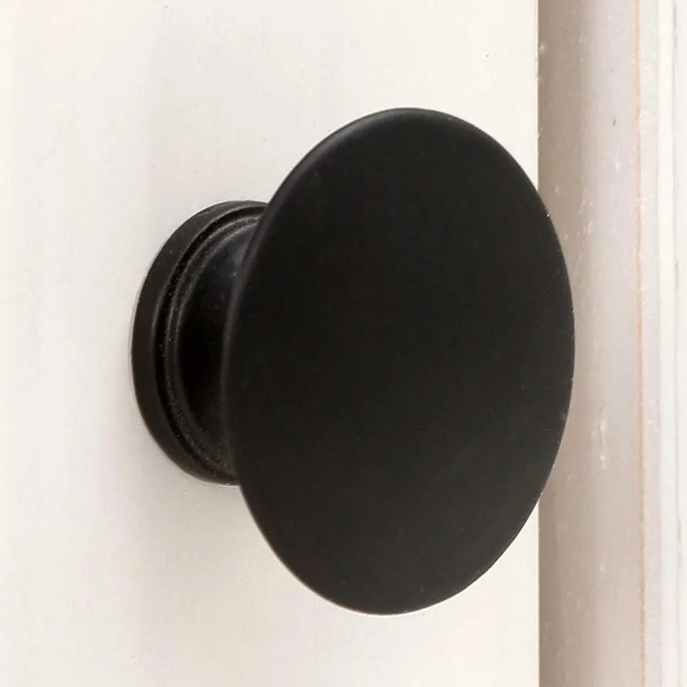 Kiefernholz TV Unterschrank in Weiß mit Schwarz - Manduza