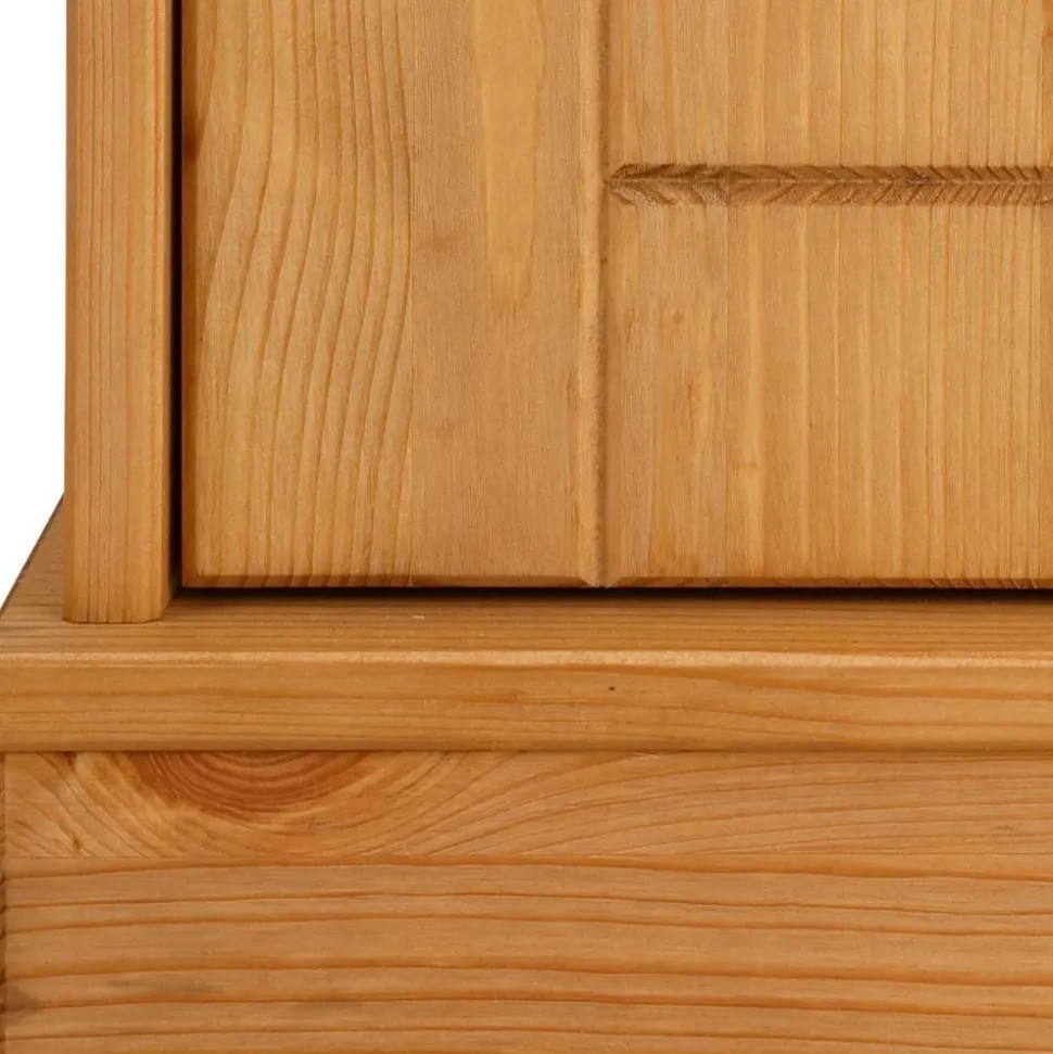 Kiefernholz TV-Board im Landhausstil - Goro