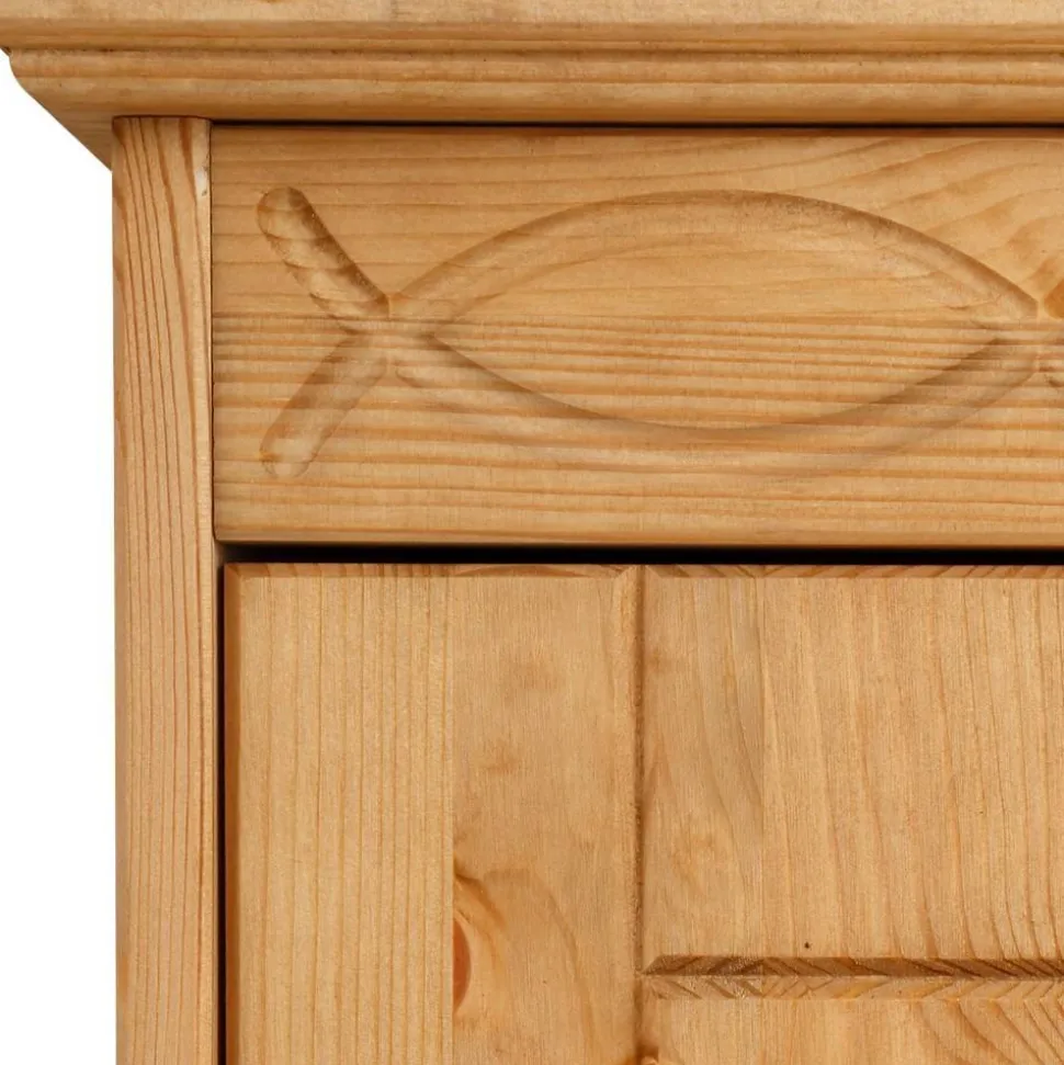 Kiefernholz TV-Board im Landhausstil - Goro