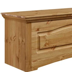 Kiefernholz Wäschetruhe im Landhausstil - Vocoja