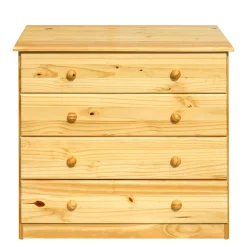 Kiefernholzkommode mit Kugelgriffen - Kascanu I