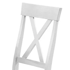 Kieferstuhl Satumare in Weiß (2er Set)