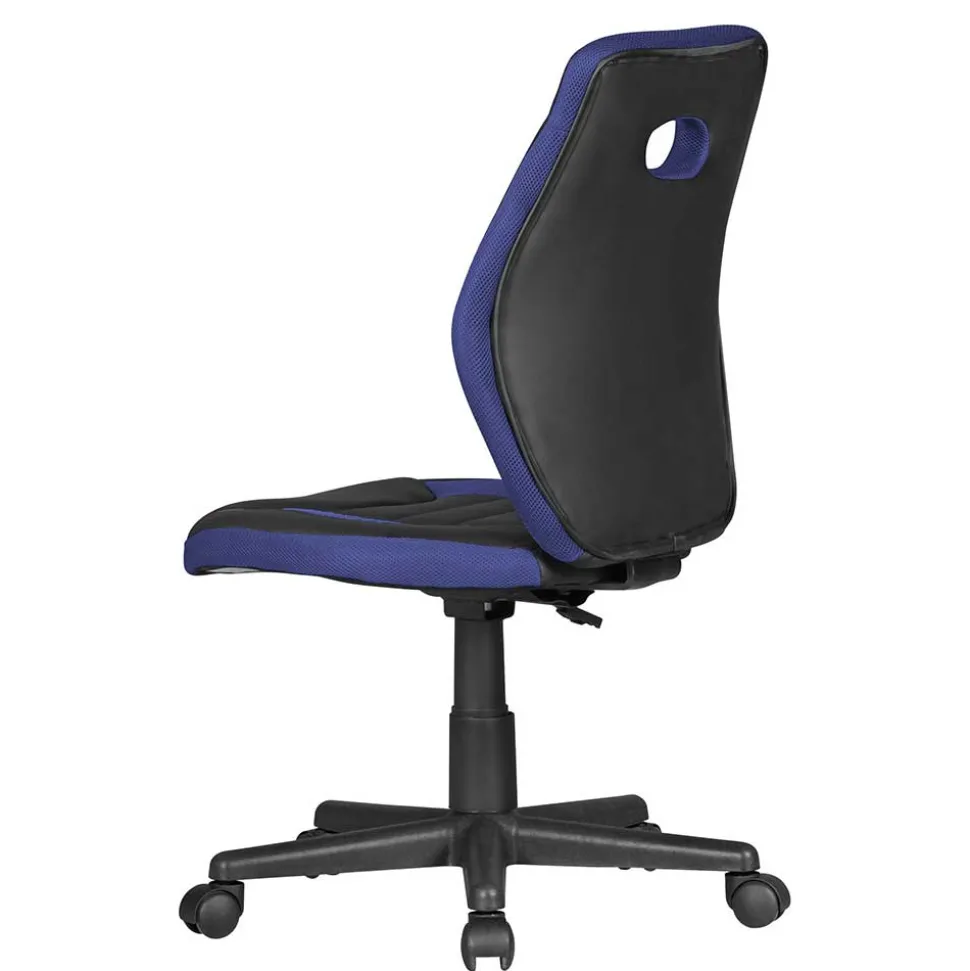 Kinder Schreibtisch-Stuhl in Schwarz Blau - Maksim