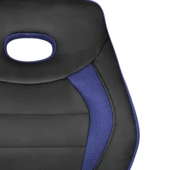 Kinder Schreibtisch-Stuhl in Schwarz Blau - Maksim