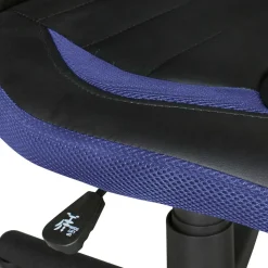 Kinder Schreibtisch-Stuhl in Schwarz Blau - Maksim