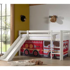 Kinder Spielbett Hochbett Feuerwehr - Tyago