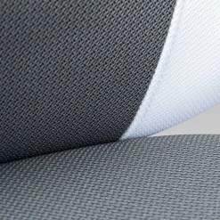 Kinderdrehstuhl in Dunkelgrau & Weiß - Macress