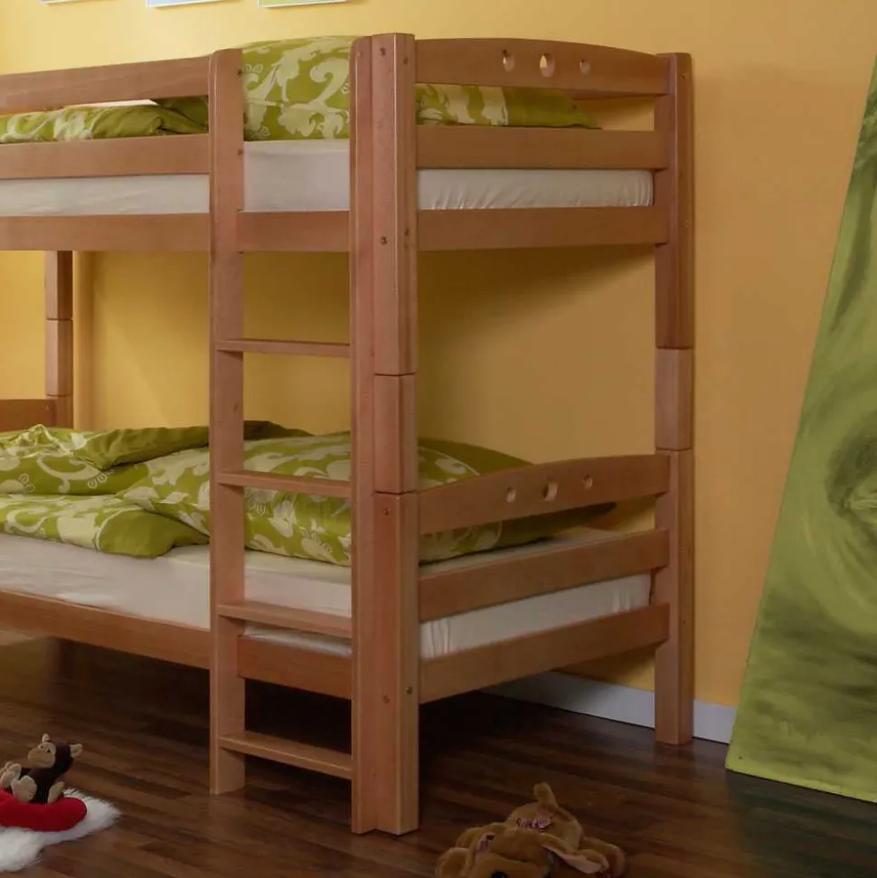 Kinderetagenbett Luanu aus Buche