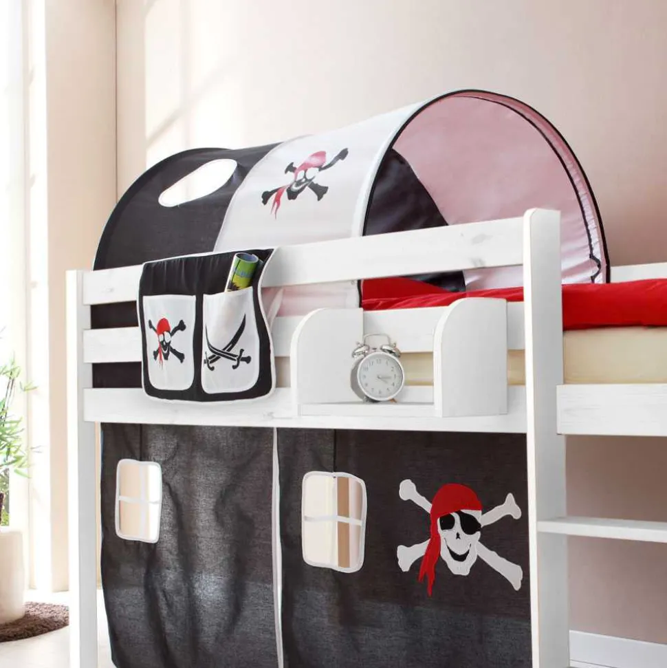 Kinderhochbett Badetta im Piraten Design