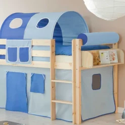 Kinderhochbett Lalverma mit Rutsche