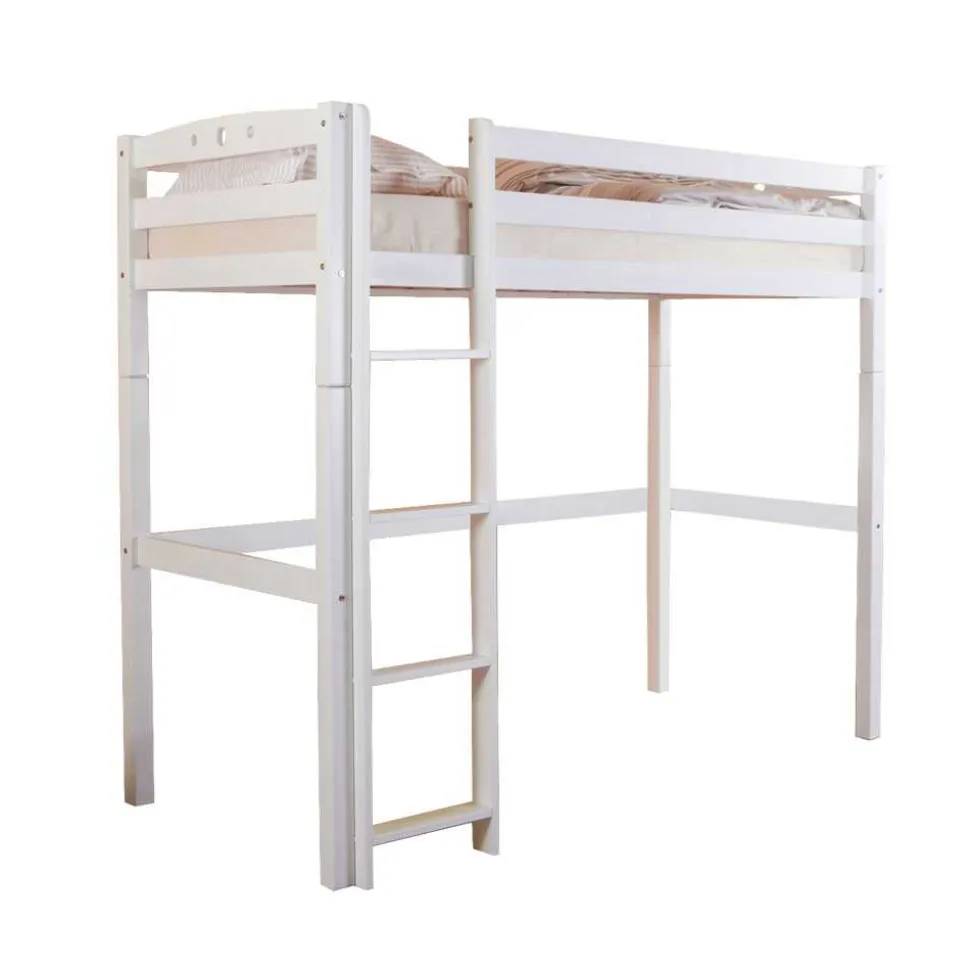 Kinderhochbett Lieke in Weiß