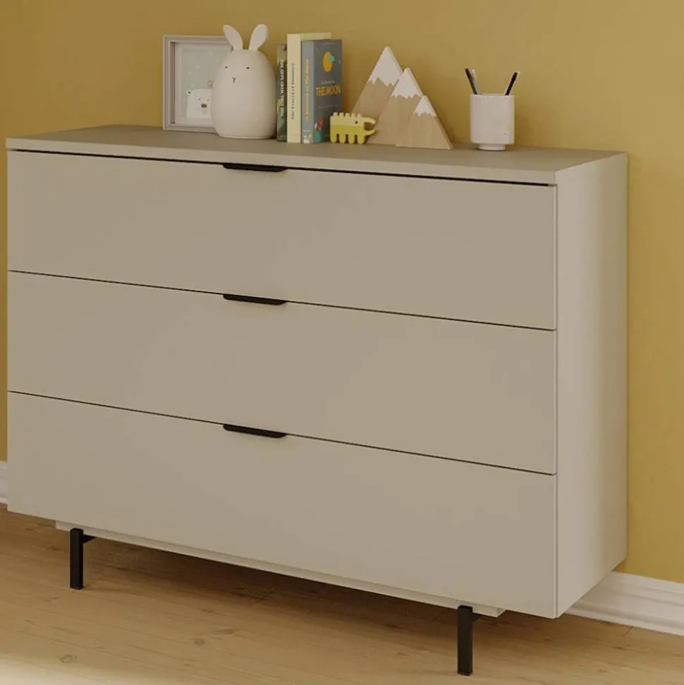 Kinder-Kommode - optional mit Wickelaufsatz - Suzanas