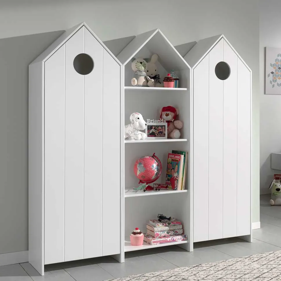 Kinderschränke & Regal im Haus Look - Indefiva I (dreiteilig)