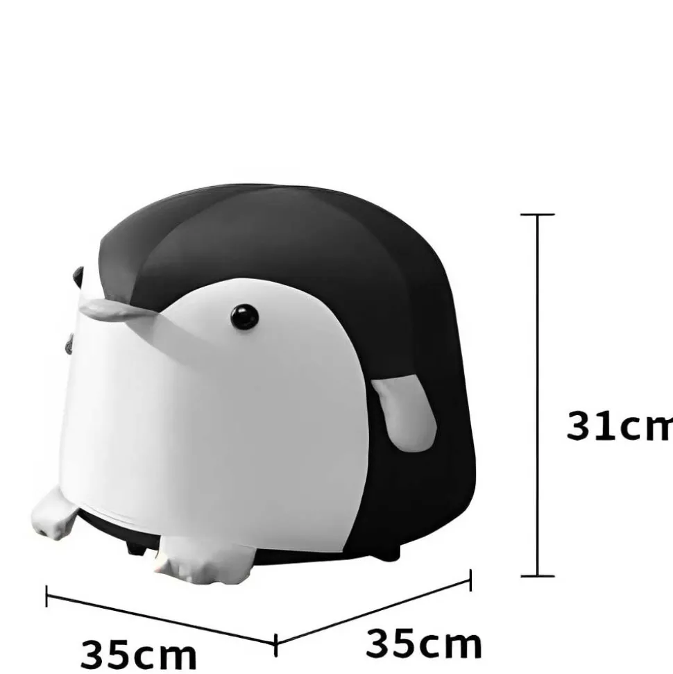 Kinderzimmer Hocker Pinguin in Rosa - Geordi