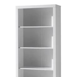 Kinderzimmer Regal in Weiß mit Rückwand - Ellen