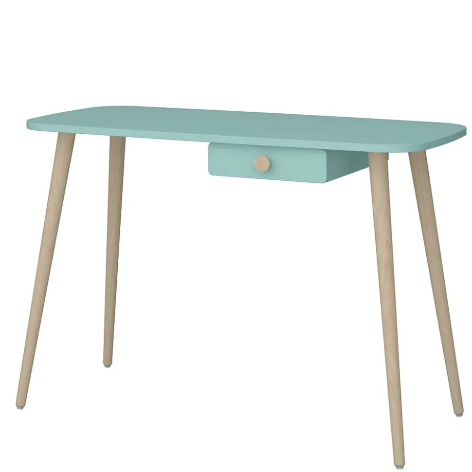 Kinderzimmer Schreibtisch in Mintgrün - Vrespa