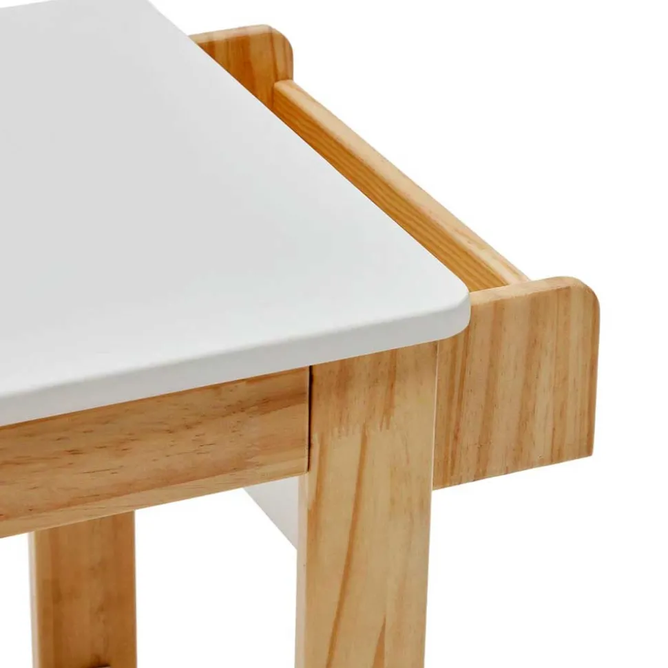 Kinderzimmer Schreibtisch mit Regal und Ablage - Jirup