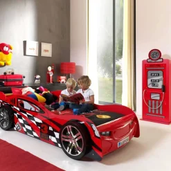 Kinderzimmer Set Station mit Autobett (zweiteilig)