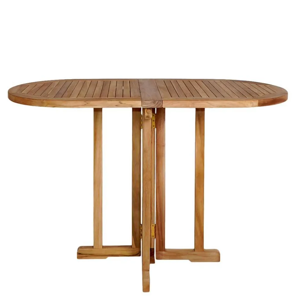 Klappbarer Balkontisch aus Teakholz - Senvelita