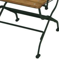 Klappbarer Biergartenstuhl mit Armlehnen - Maidino