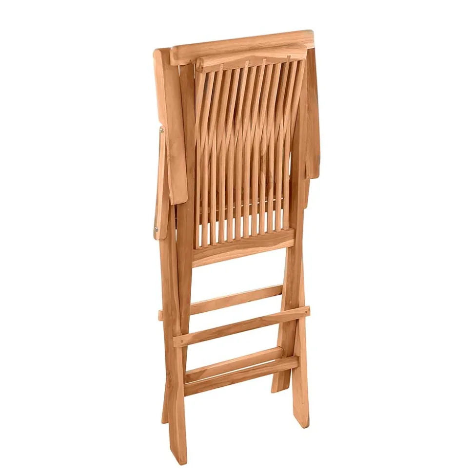 Klappbarer Garten Holzstuhl mit Armlehnen - Klahuma (2er Set)