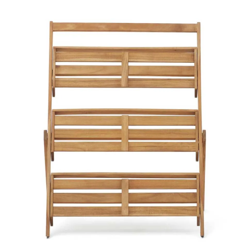 Klappbares Regal im Treppendesign - zB für Blumen - Oledra