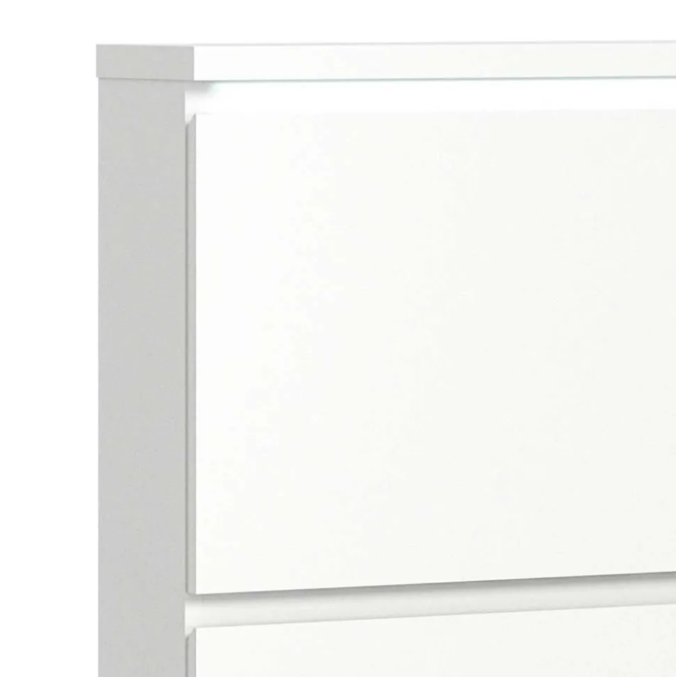 3-Klappen-Schuhschrank in Weiß - Dany