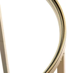 Klarglas Couchtisch mit Zusatzablage - Kalizoa