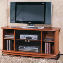 Klassische Kommode in Nussbaum Optik - Mocino