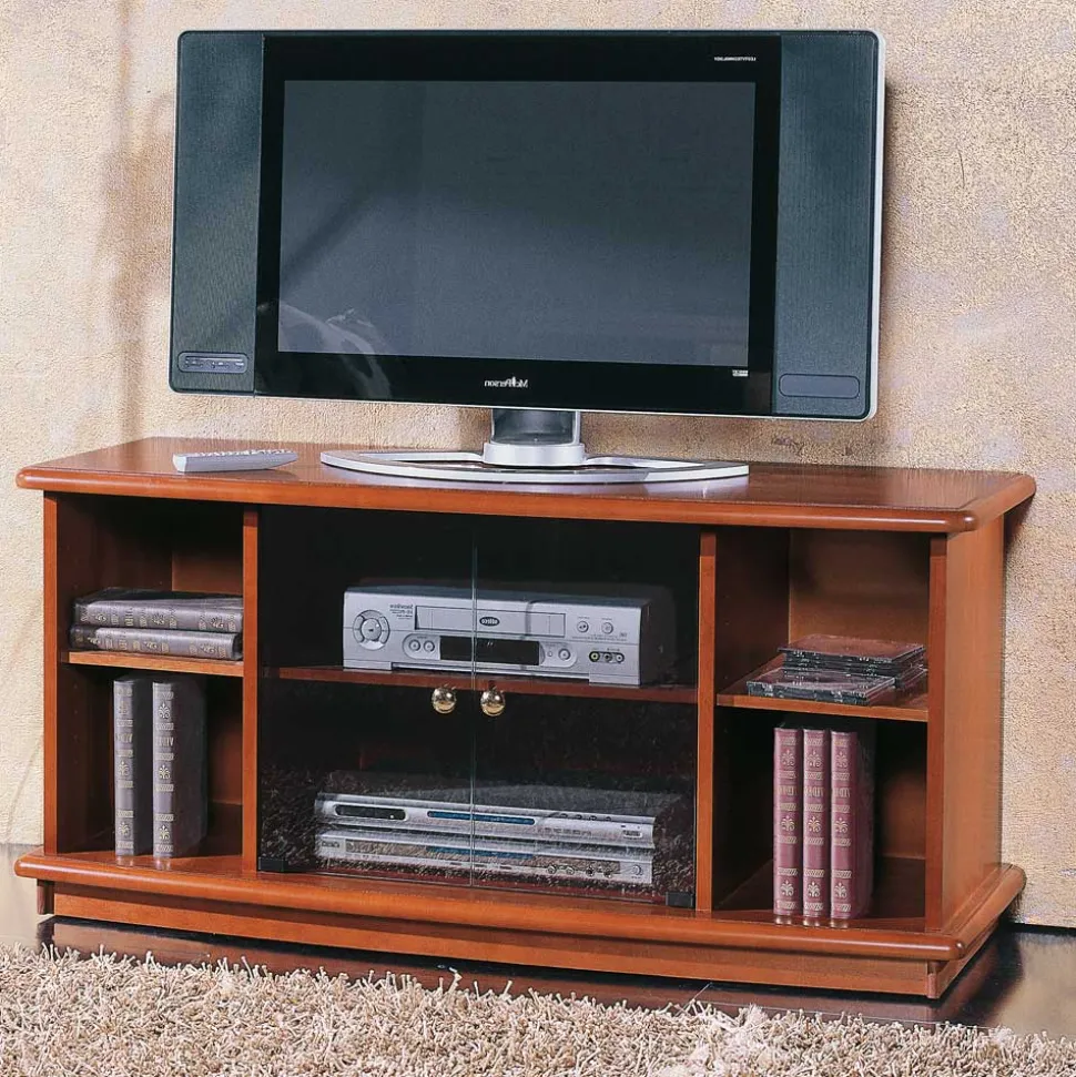 Klassische Kommode in Nussbaum Optik - Mocino