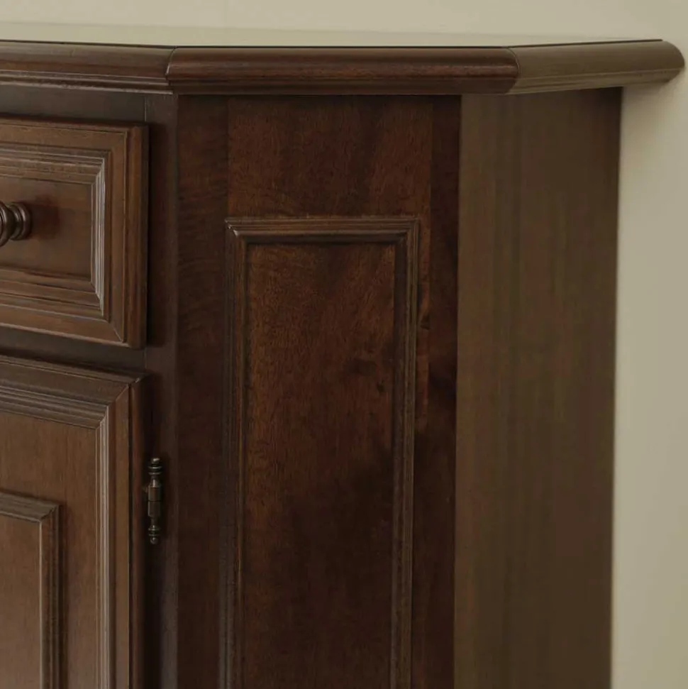 Klassische Kommode mit Schublade und Doppeltür - Manicos