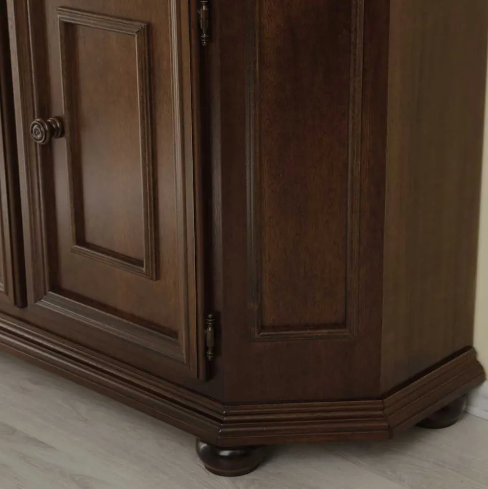 Klassische Kommode mit Schublade und Doppeltür - Manicos