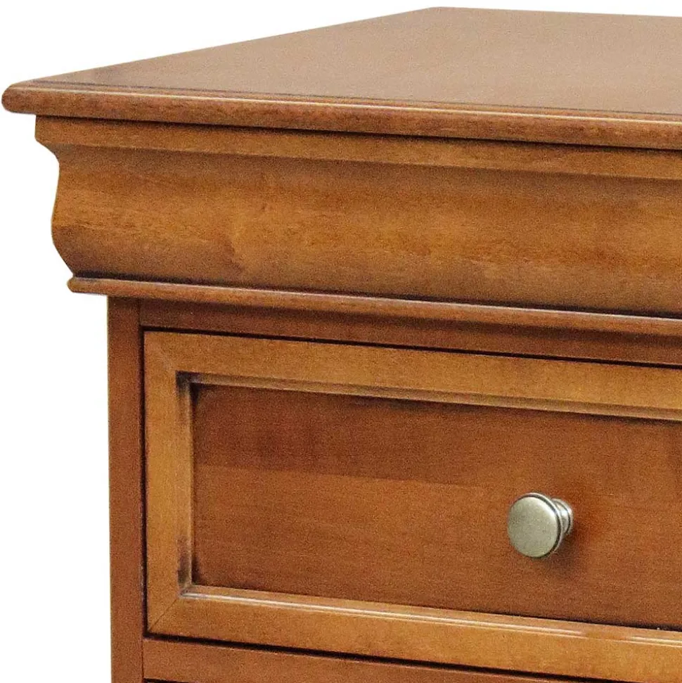 Klassische Nachtkommode 58 cm hoch - Kimms