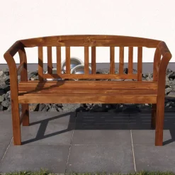 Klassische Sitzbank Run für Garten