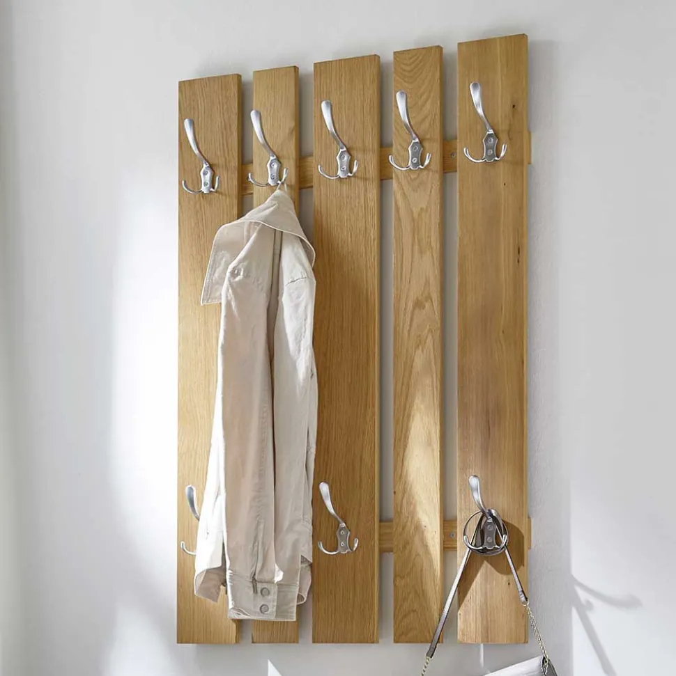 Klassische Wandgarderobe Redeca mit Furnier Eiche