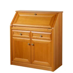 Klassischer Schreibschrank in Kirschbaum - Valbera