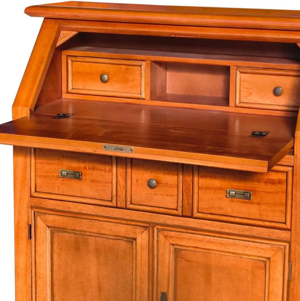 Klassischer Sekretär in Kirschbaumfarben - Troyesa