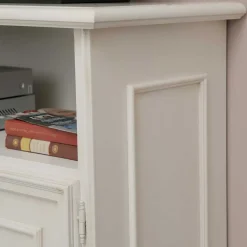 Klassischer TV Unterschrank in Antikweiß - Vicina