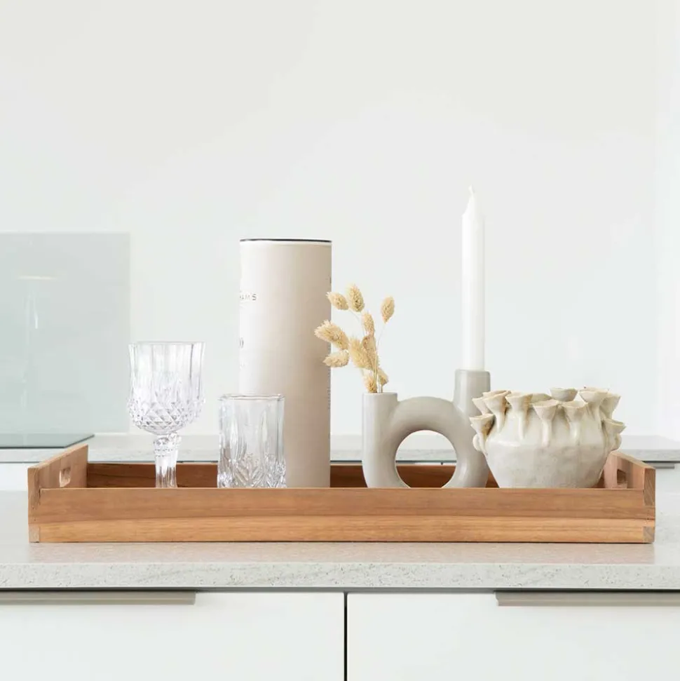 Klassisches Tablett 58x7x38 cm - Unatoni