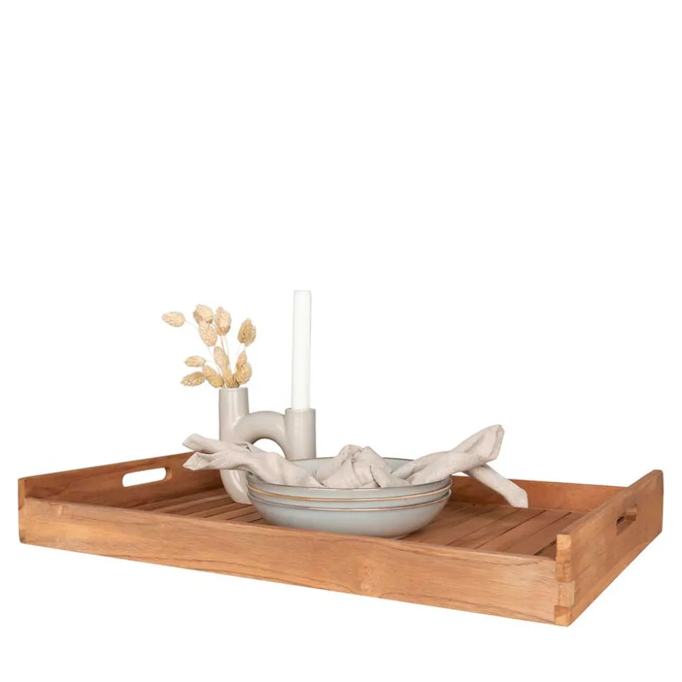 Klassisches Tablett 58x7x38 cm - Unatoni