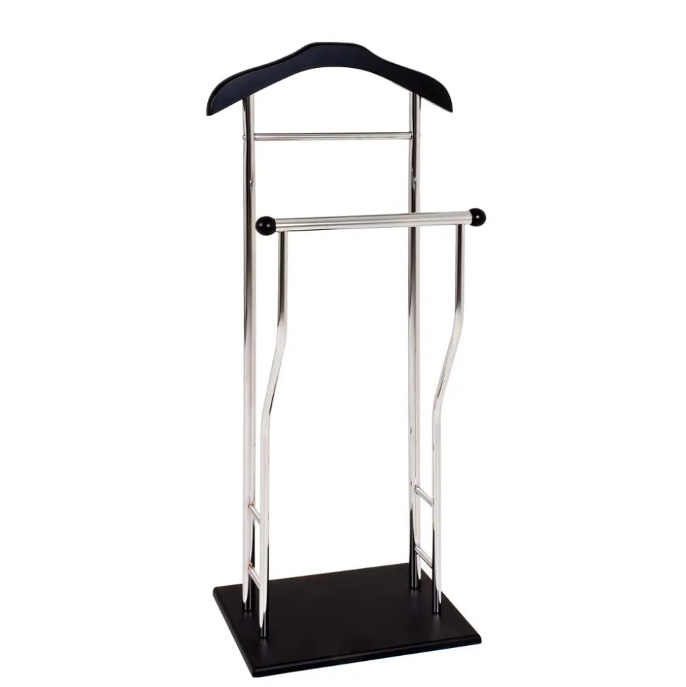 Kleiderbutler Nikido in Schwarz Chrom