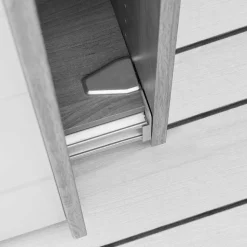 Kleiderschrank 250 cm breit mit zwei Höhen - Nikoba