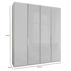 Kleiderschrank mit Falttüren - 2-türig - Olividos