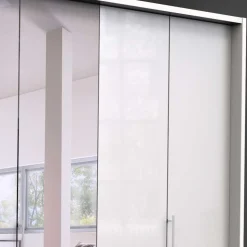 Kleiderschrank mit Gleittüren in Weiß - Dolienca