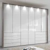 Kleiderschrank mit Passepartout & LED Licht - Empresian