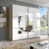 Kleiderschrank mit Schwebetüren mit Spiegel - Anglivia