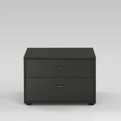 Kleine Kommode Ceolata in Grau Braun