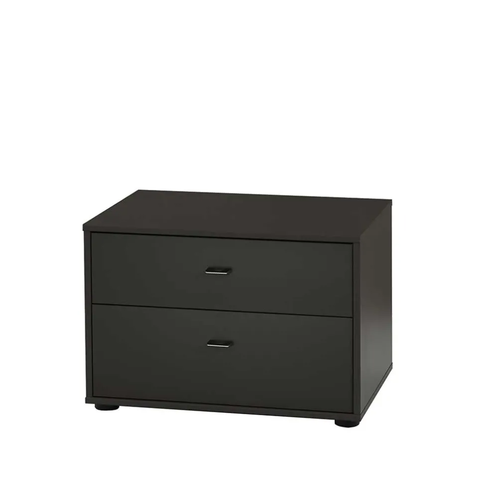 Kleine Kommode Ceolata in Grau Braun